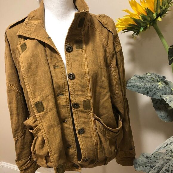 NWT Free People Jade Safari Bomber Jacket size XS - Picture 7 of 8